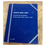 Indian head cent collector book