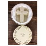 Lenox heavenly cross trinket box