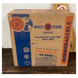 Sealed case of shooting targets