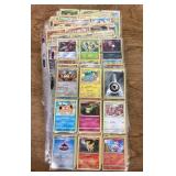 32 binder pages of Pokï¿½mon cards