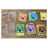 Pokï¿½mon Energy trading cards