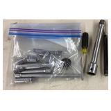 1/4" drive sockets + extensions