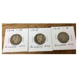 3 Barber quarters 1914-1915