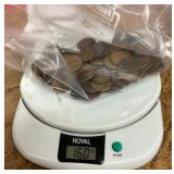1 pound bag of wheat pennies