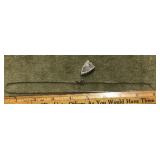 Sterling necklace and collar or belt point