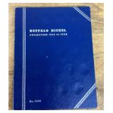 Buffalo nickel collector book -- 20% full
