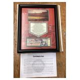 Framed Sportsman Park collectible