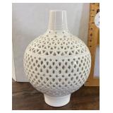 Ceramic hurricane lamp shade