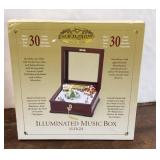 Illuminated music box
