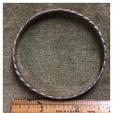 Sterling bangle bracelet