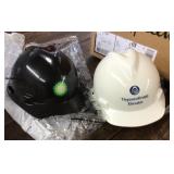 12 Assorted hard hats