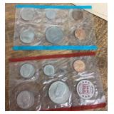 1971P and 1971D uncirculated coin sets