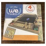 NEW Shut the Box pub game