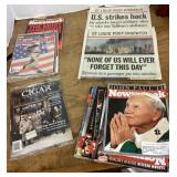 Collectible magazines and newspapers