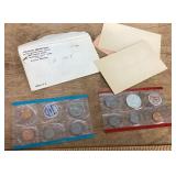1968D and 1968S uncirculated coin sets