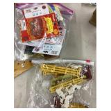 2 bags of small toys