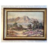 1938 Leonard Laux oil on canvas 9x12