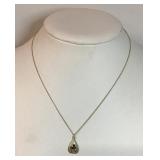 Gold filled necklace and pendant