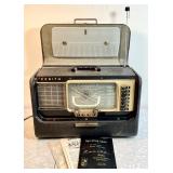 Zenith Trans-Oceanic portable short wave radio