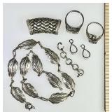 Scrap sterling jewelry