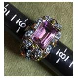 Heidi Daus costume jewelry ring