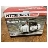 NEW Pittsburgh 2-stage vacuum pump
