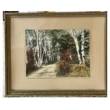 Wallace Nutting tinted photo 17.5 x 21.5