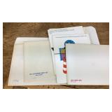 5 mint sets of postage stamps 1972-1976