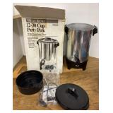 West Bend 12-30 cup Party Perk coffee maker
