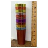 11 Bascal anodized aluminum tumblers