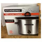 NEW Kitcheneered 4-qt. slow cooker