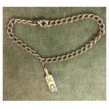 Gold filled fraternity bracelet