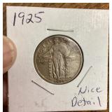 1925 standing liberty quarter