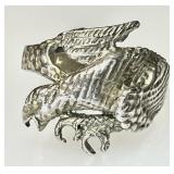 Sterling heavy hand crafted men