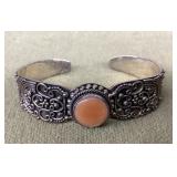 Sterling silver cuff bracelet