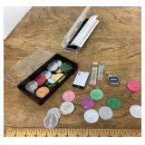 Souvenir coins, lighter, and watch kit