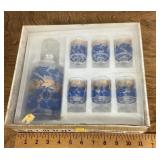 NEW Luminarc decanter and 6 glasses