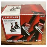 NEW pair of Craftsman jack stands