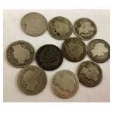 10 Barber dimes