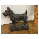 Verona cast-iron scottie dog doorstop