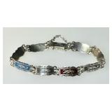 Siam Sterling bracelet