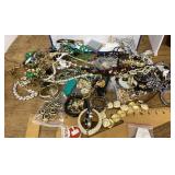 Large lot of costume jewelry