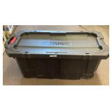 45 gallon Husky tote with wheels