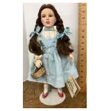 NEW Dorothy Gale doll on stand