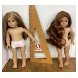 2 American Girl dolls