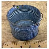 Small graniteware pail