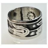 Taxco Mexico sterling silver ring