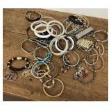 Costume jewelry bracelets