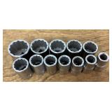 Metric 1/2" drive sockets