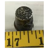 Silver thimble
